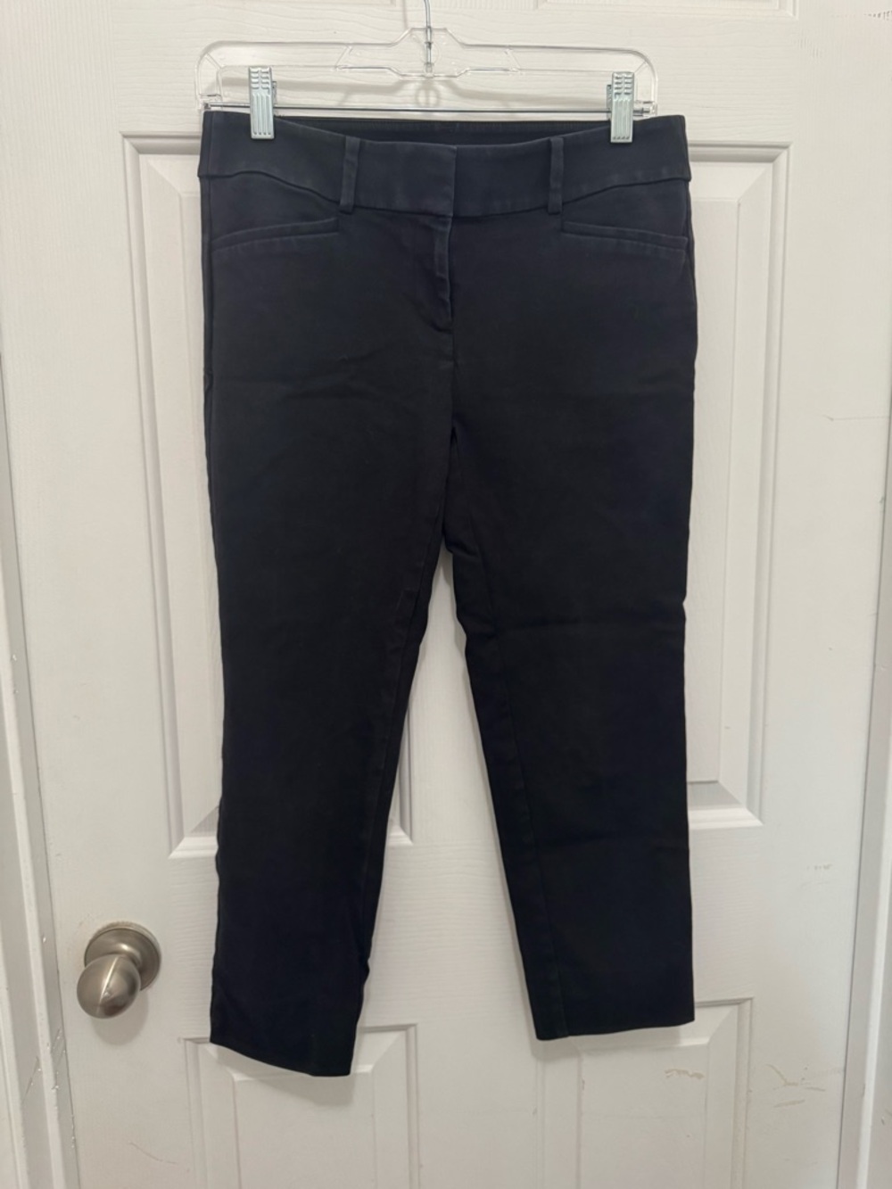 LOFT Black Cropped Petite Pants